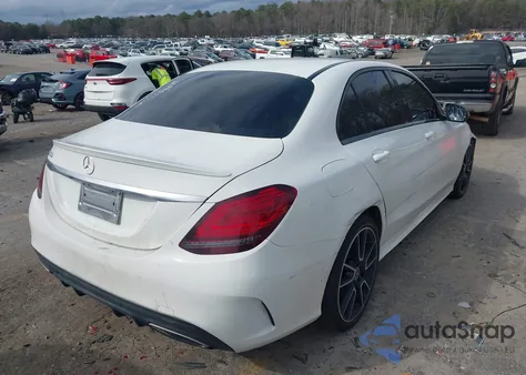 2019 Mercedes-Benz C 300 z USA, uszkodzony, nr VIN 55SWF8DB6KU312586